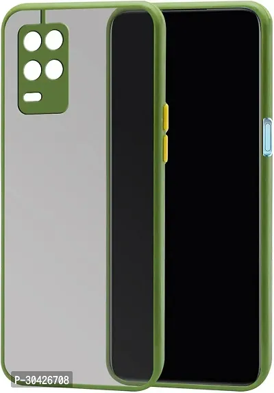 Coverblack Rugged Armor Polycarbonate Back Cover For Realme Rmx3081 ,Realme 8ProGuava Green-thumb5