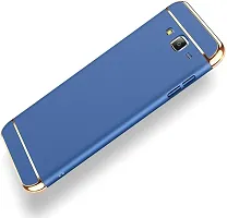 Modern Plastic Back Cover For Samsung Galaxy A7 (2018)Navy Blue-thumb1