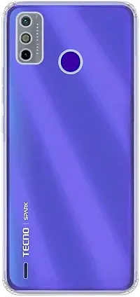 Modern Flexible Rubber Back Cover For Tecno Ke5 ,Spark Go 2020-thumb1