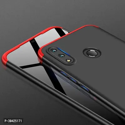 Coverblack Dual Protection Plastic Back Cover For Realme 3 Rmx1825Black,Red-thumb3