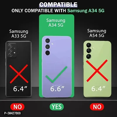 Modern Flexible Rubber Back Cover For Samsung Galaxy A34 5G-thumb4