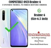 Classy Dual Protection Rubber Back Cover For Realme 6-thumb4