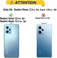 Modern Dual Protection Rubber Back Cover For Redmi Note 12 Pro+ 5G-thumb3