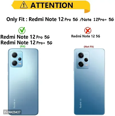 Modern Dual Protection Rubber Back Cover For Redmi Note 12 Pro+ 5G-thumb4