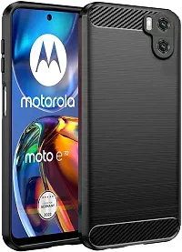 Classy Waterproof Silicon Back Cover For Motorola Moto E32Gravity-thumb1