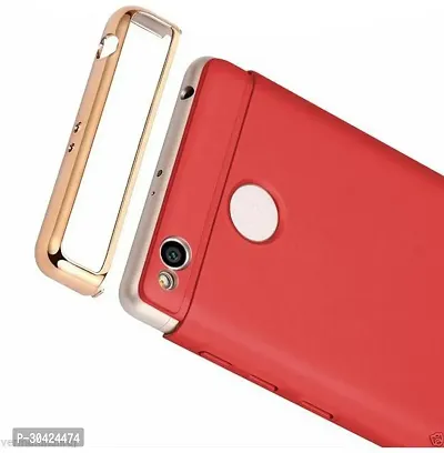 Modern Plastic Back Cover For Vivo Y53IRed-thumb2