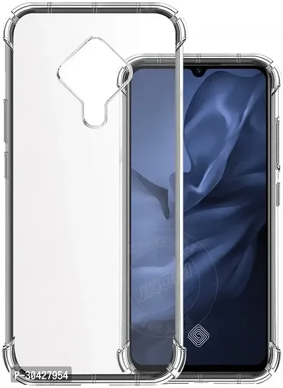 Modern Flexible Rubber Back Cover For Vivo S1 Pro-thumb0