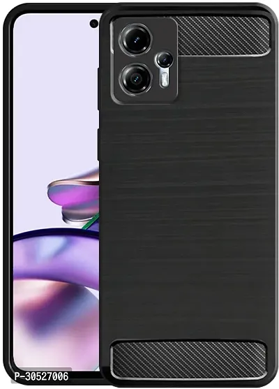 Classy Flexible Rubber Back Cover For Motorola G13-thumb2