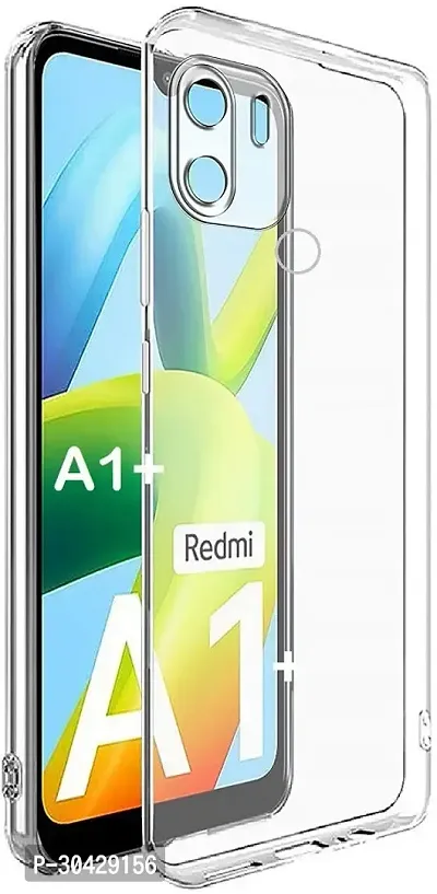 Modern Flexible Rubber Back Cover For Redmi A1+-thumb0