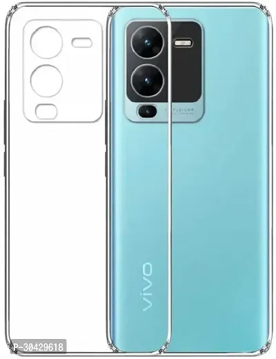 Modern Silicon Back Cover For Vivo V2158 , Vivo V25Pro 5G  Totu-thumb2