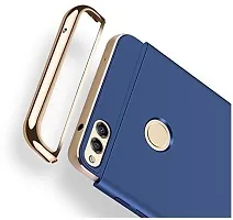 Modern Dual Protection Plastic Back Cover For Oppo Cph1823 , F9 ProNavy Blue-thumb3