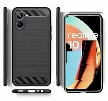 Classy Flexible Rubber Back Cover For Realme 10 4G-thumb1