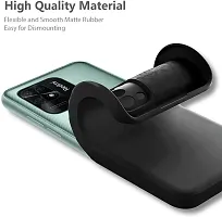 Modern Grip Case Rubber Back Cover For Redmi 10ABlack-thumb2