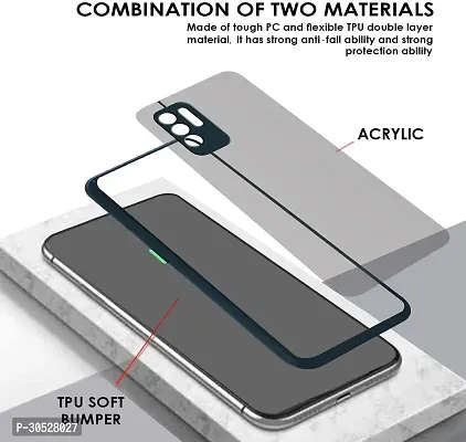 Coverblack Rugged Armor Polycarbonate Back Cover For Oppo Cph2213 , F19Pro+ 5GRed-thumb5