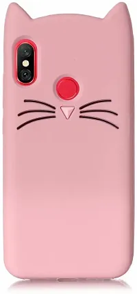 Modern Dual Protection Rubber Back Cover For Mi Redmi Y2Baby Pink-thumb1