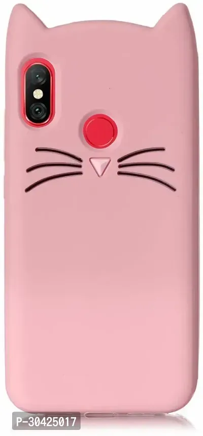 Modern Dual Protection Rubber Back Cover For Mi Redmi Y2Baby Pink-thumb2