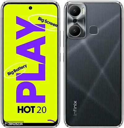 Modern Dual Protection Rubber Back Cover For Infinix X6825 , Hot 20Play  Totu-thumb0