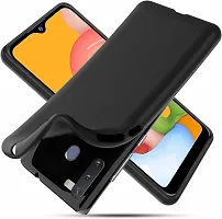 Modern Flexible Rubber Back Cover For Realme C3Black-thumb2