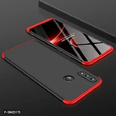 Coverblack Dual Protection Plastic Back Cover For Realme 3 Rmx1825Black,Red-thumb4