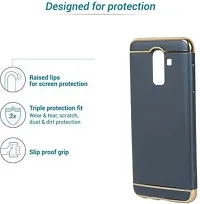 Modern Grip Case Plastic Back Cover For Vivo V15 ProNavy Blue-thumb3