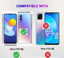 Classy Hybrid Tpu Silicon Back Cover For Vivo V2041 , Vivo_Y72 5G Old-thumb3