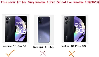 Modern Dual Protection Rubber Back Cover For Realme Rmx3660 , 10Pro 5G  Totu-thumb3