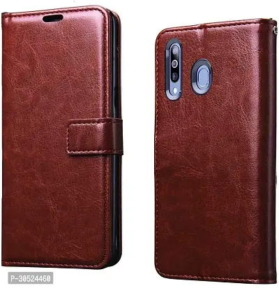 Coverblack Magnetic Case Artificial Leather,Rubber Flip Cover For Honor 20ITan Brown-thumb0