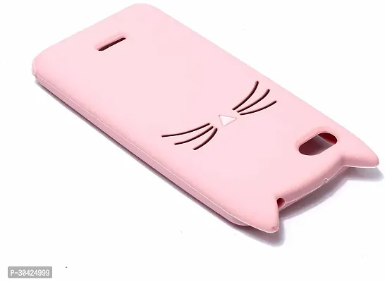 Modern Flexible Silicon Back Cover For Redmi 6ALight Pink-thumb3