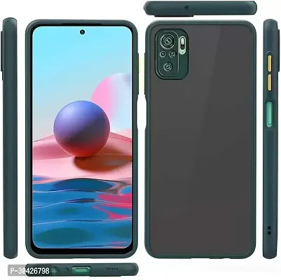 Coverblack Camera Bump Protector Polycarbonate Back Cover For Redmi Note 10 Pro MaxGreen-thumb3