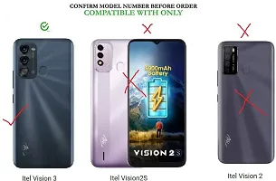 Modern Flexible Silicon Back Cover For Itel S661Lp ,Vision 3-thumb3