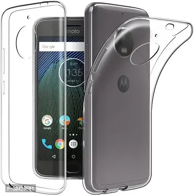 Modern Shock Proof Rubber Back Cover For Motorola Moto E4-thumb0