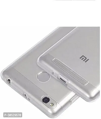 Coverblack Shock Proof Rubber Back Cover For Mi Redmi 5Transparent-thumb2