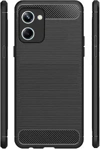 Coverblack Dual Protection Rubber Back Cover For Realme 10 Pro 5GBlack-thumb1