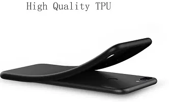 Modern Flexible Rubber Back Cover For Vivo 1820 , Vivo Y91IBlack-thumb1