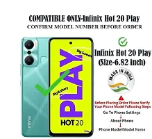 Modern Dual Protection Rubber Back Cover For Infinix X6825 , Hot 20Play  Totu-thumb3