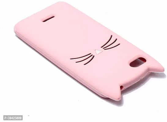 Modern Flexible Silicon Back Cover For Redmi 6ALight Pink-thumb3