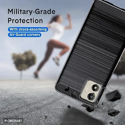 Classy Hybrid Tpu Silicon Back Cover For Motorola Moto E13Gravity-thumb5