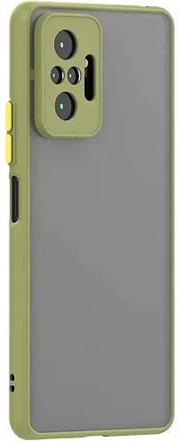 Coverblack Camera Bump Protector Polycarbonate Back Cover For Redmi Note 10 Pro MaxGreen-thumb1