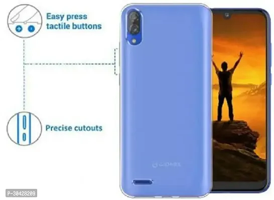 Modern Dual Protection Rubber Back Cover For Gionee Max  Totu-thumb3