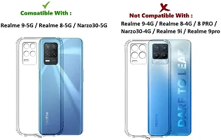 Modern Flexible Rubber Back Cover For Realme Narzo 30 5G-thumb3