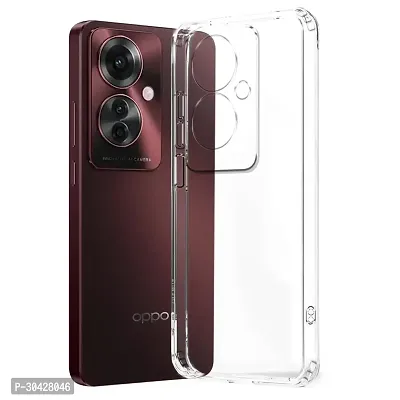 Modern Soft Rubber Back Cover For Oppo Cph2603 , F25 Pro 5G-thumb0