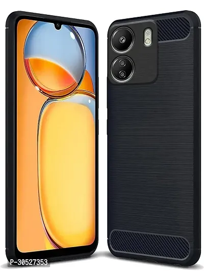 Classy Grip Case Rubber Back Cover For Poco C65-thumb2