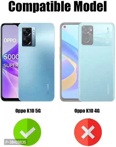 Modern Cases With Holder Silicon Back Cover For Oppo Cph2337 , Oppo K10 ( 5G )-thumb4