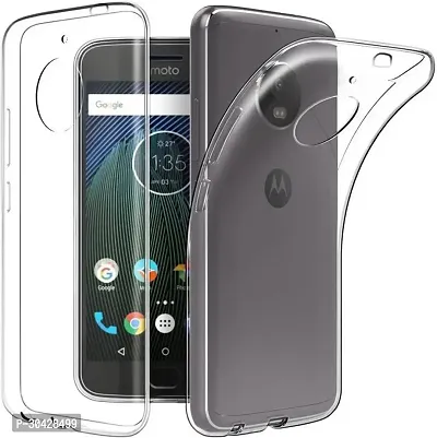 Modern Shock Proof Rubber Back Cover For Motorola Moto E4-thumb0