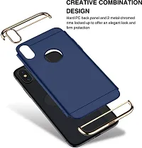 Modern Dual Protection Plastic Back Cover For Mi Redmi Y2Navy Blue-thumb1