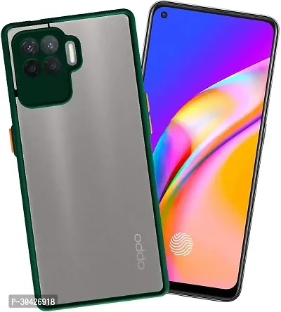 Coverblack Grip Case Fiber Back Cover For Oppo Cph2285 , Oppo F19ProDark Green-thumb5