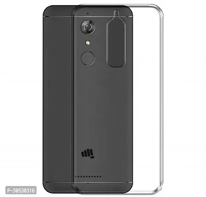 Coverblack Dual Protection Rubber Back Cover For Micromax Canvas Infinity Hs2Black-thumb2