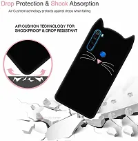 Modern Flexible Silicon Back Cover For Redmi Note 8Black-thumb4