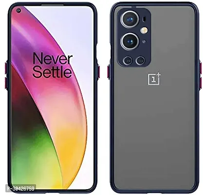 Coverblack Camera Bump Protector Polycarbonate Back Cover For Oneplus 9 Pro 5GBlue-thumb0