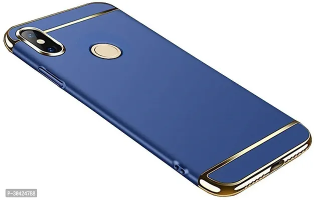 Modern Dual Protection Plastic Back Cover For Mi Redmi Y2Navy Blue-thumb0